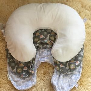 Boppy Nursing Pillow with Three Covers